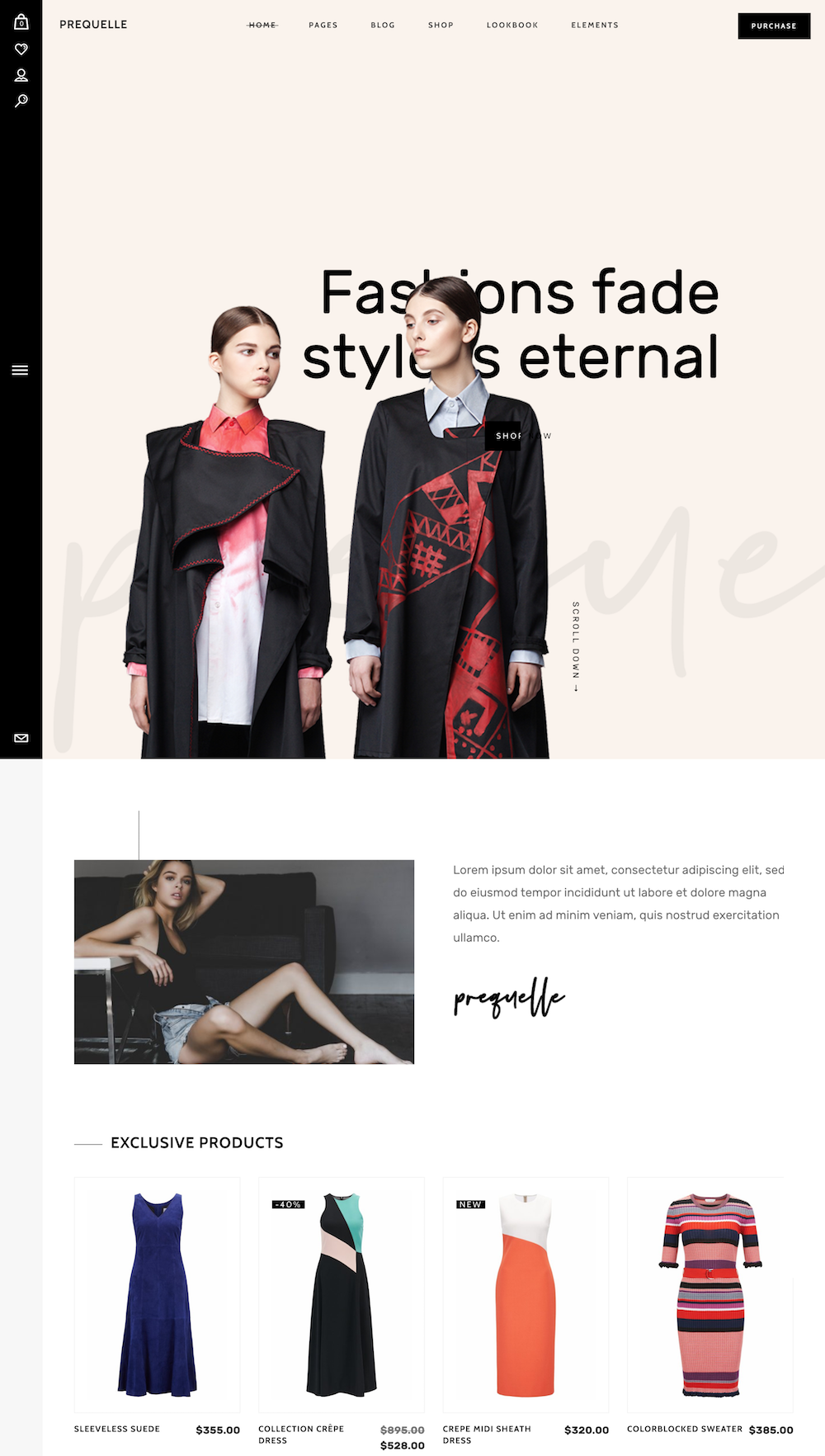 magasin de mode électronique