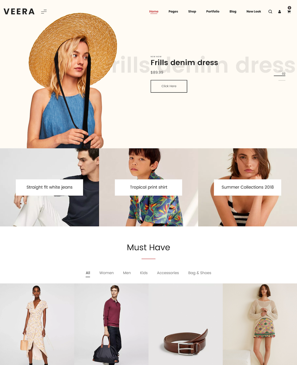 commerce électronique vetement