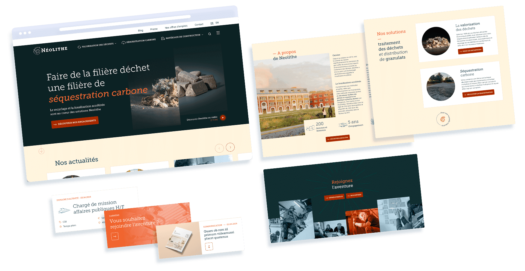 Néolithe — Waste treatment and decarbonization