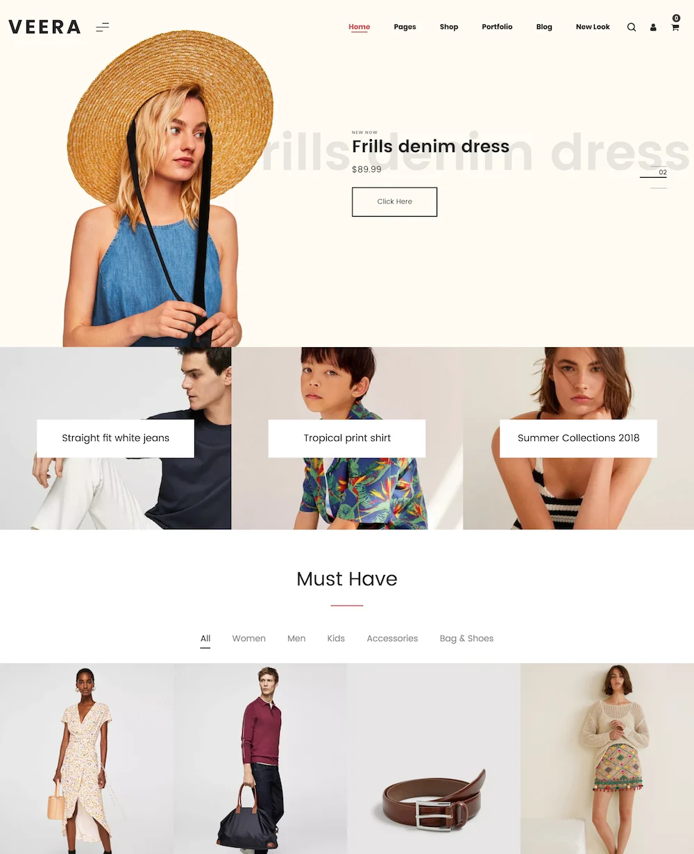 commerce électronique vetement